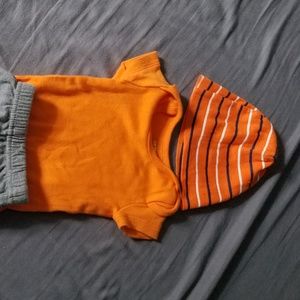 Carter/Gerber orange outfit